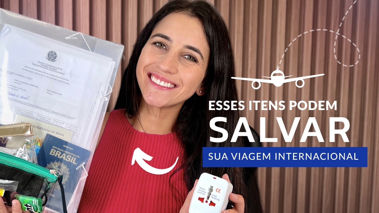 BAGAGEM DE MÃO VOO INTERNACIONAL: 15 ITENS QUE NÃO PODEM FALTAR NA SUA VIAGEM | REGRAS E ERROS