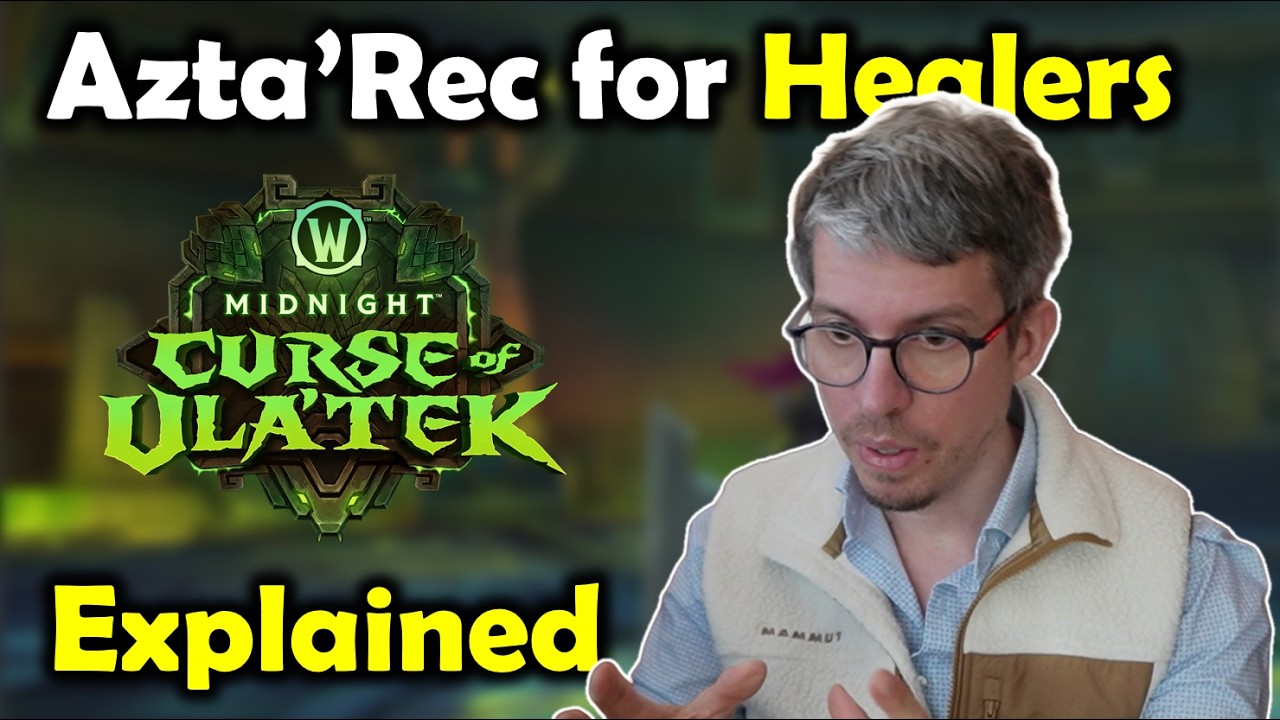 How to kill the Azta'Rec ?? Difficulty Delve Boss as a Healer (without Addons) | Gameplay Commentary