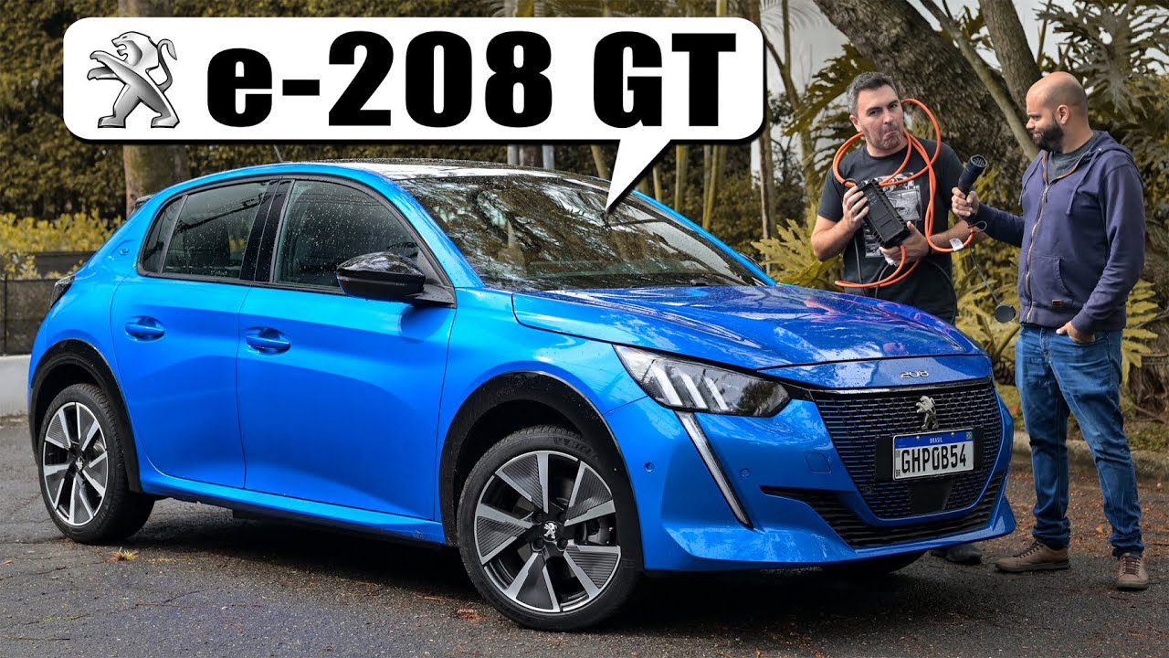 Peugeot e-208 GT 2023, o melhor 208 que você pode comprar!