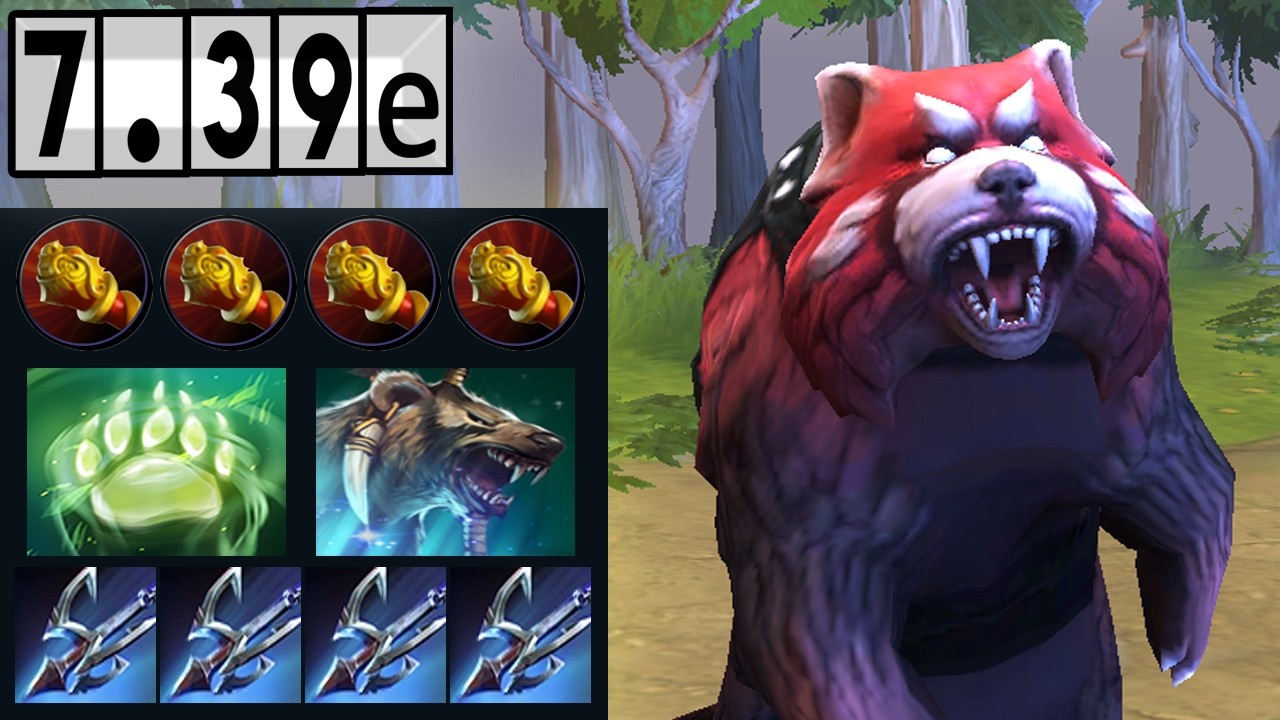 LONE DRUID - Mid Lane VS.Tinker! [Full Match Gameplay Dota 2] 7.39e