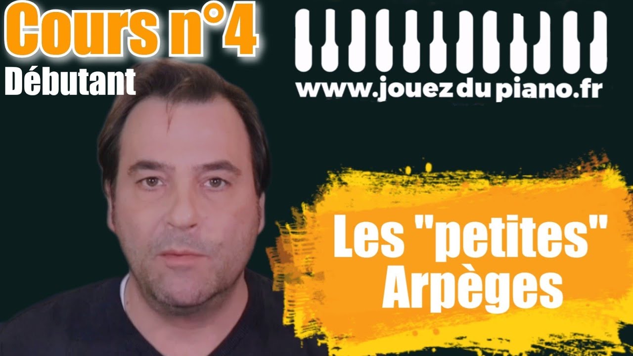 Cours de piano débutants n°4 - Jouer des arpèges sur plusieurs accords -  #piano #cours #débutants