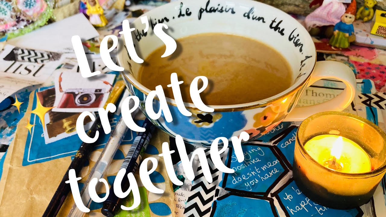 Gentle journaling together junk journal ideas my process #gentlejournaling