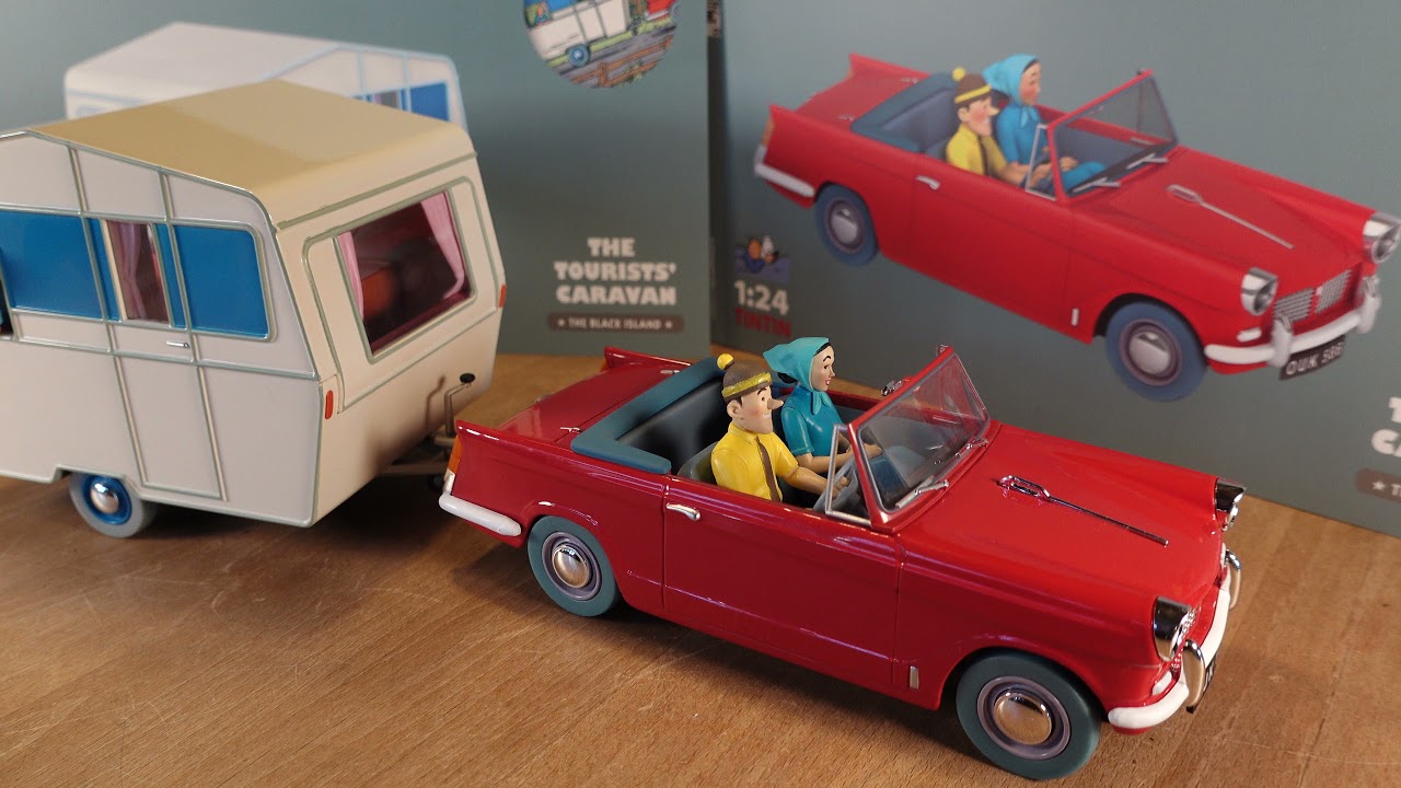 Tintin biler skala 1:24