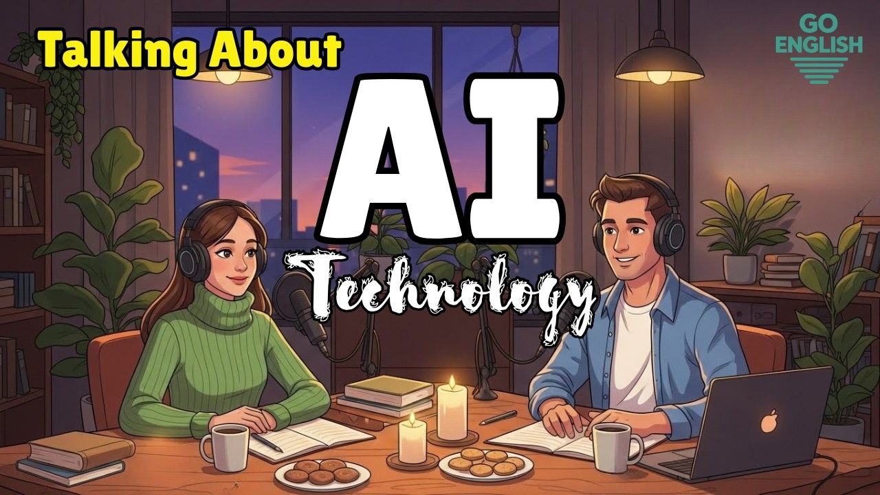 English Conversation Practice:  Are You Too Dependent on AI? | Learn English