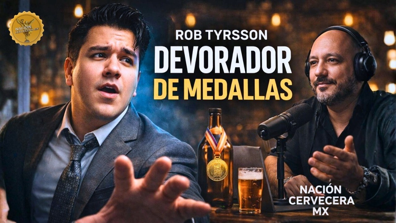 🎙️ Podcast Cervecero:  Entrevista ROB TYRSSON | Hidromiel l nos explica el devorador de medallas