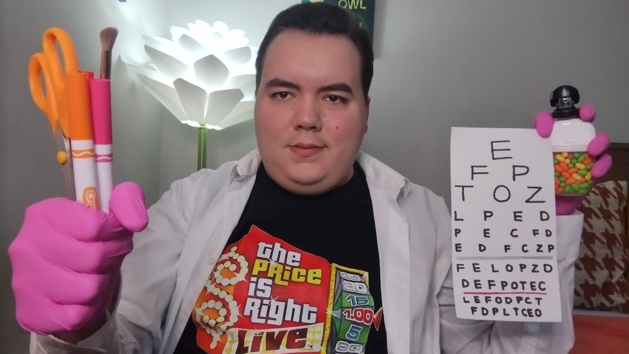 ASMR Cranial Nerve Exam 