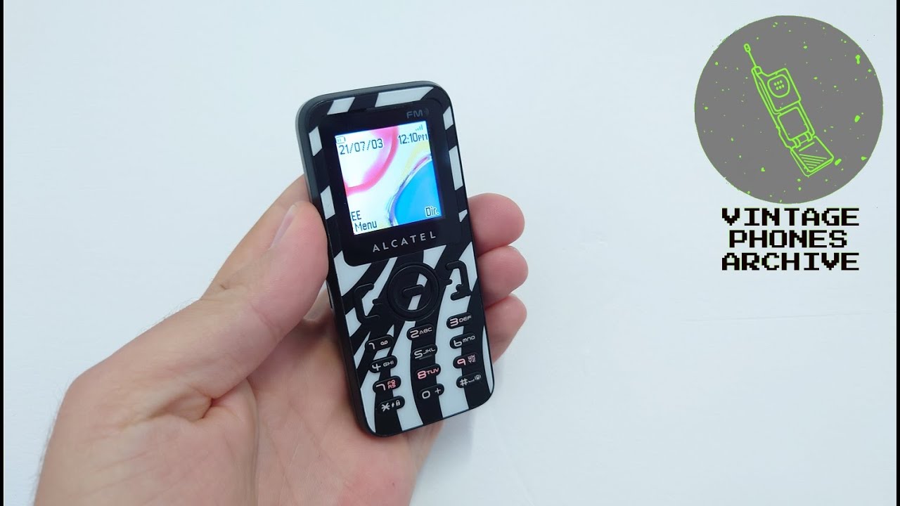 Alcatel OT-V212 Mobile phone menu browse, ringtones, games, wallpapers