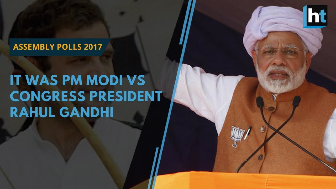 Assembly Elections 2017: It was PM Modi vs Rahul Gandhi all the way in Gujarat and Himachal