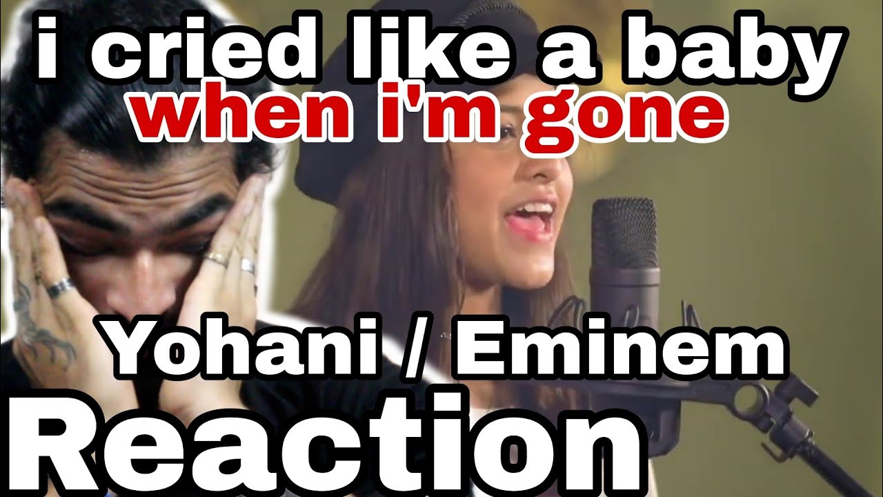 yohani when i am gone reaction | yohani cover eminem | yohani english cover song