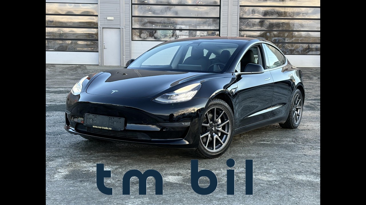 Tesla Model 3 LR AWD - 2019 modell