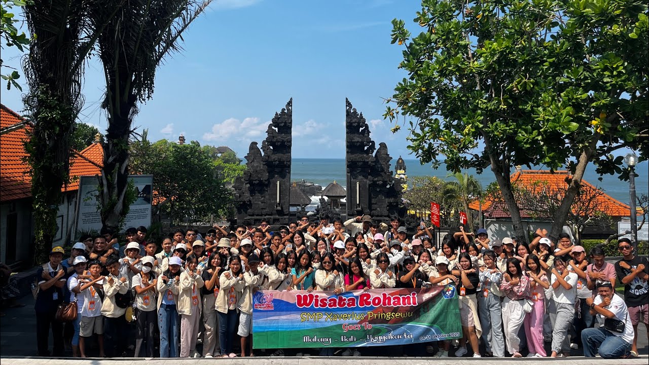 Wisata Rohani SMP Xaverius Pringsewu Goes To Malang Bali Jogja 4-11 Oktober 2025.