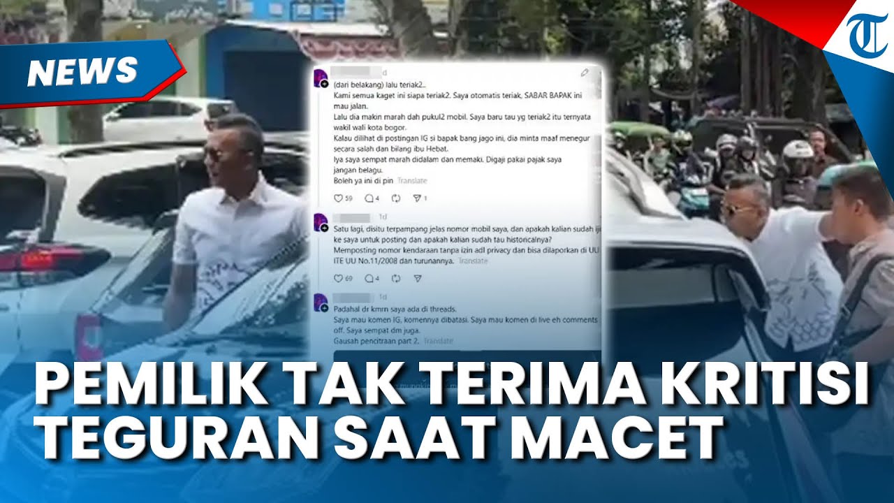 PEMILIK TAK TERIMA Mobilnya Viral, Kritisi Teguran dari Wakil Wali Kota Bogor