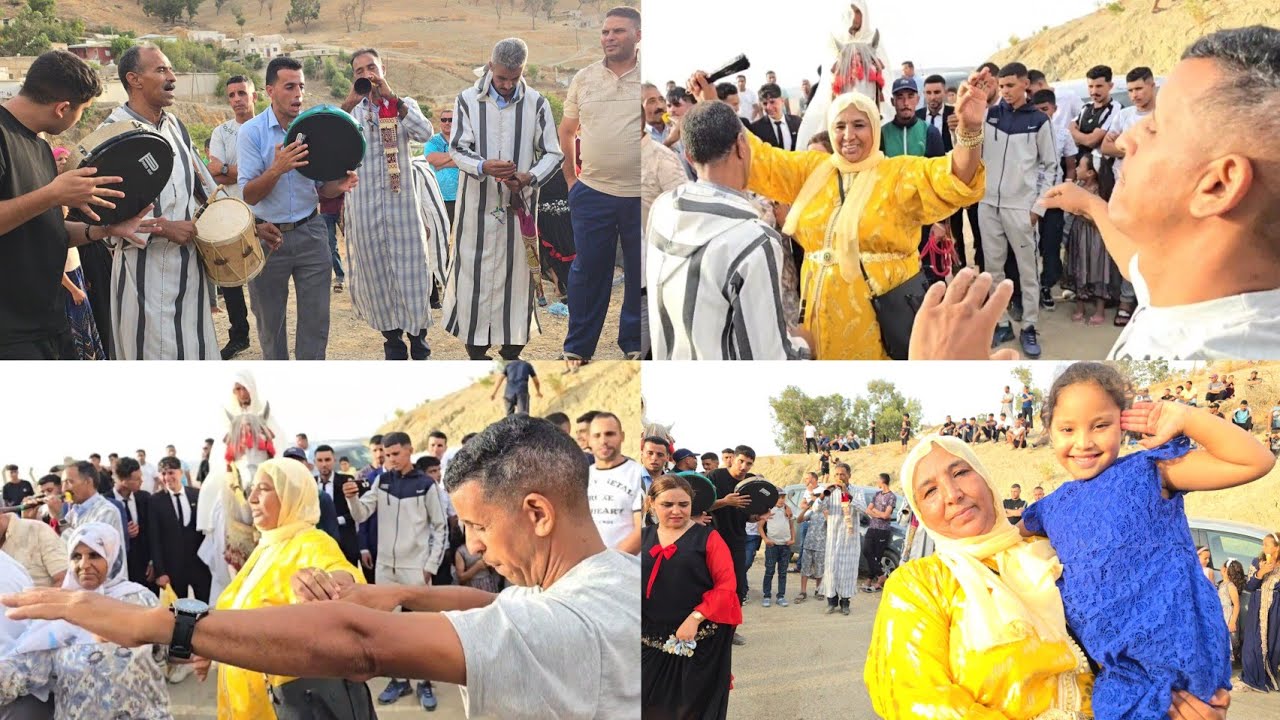 راجل مي نعيمة هرب😂 العريس فوق العود🐎فاطمة الزهراء بغات...