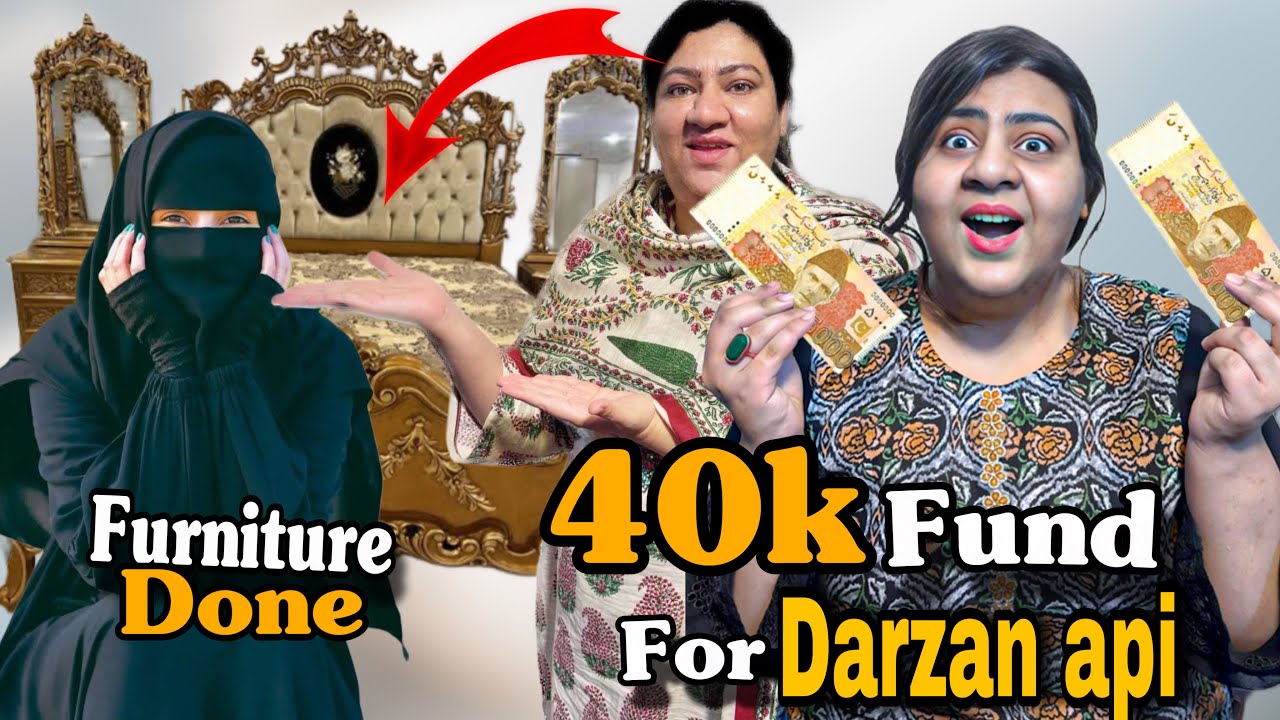 Furniture Done ☑️ | 40K Fund For Api Darzan | ♥️♥️|