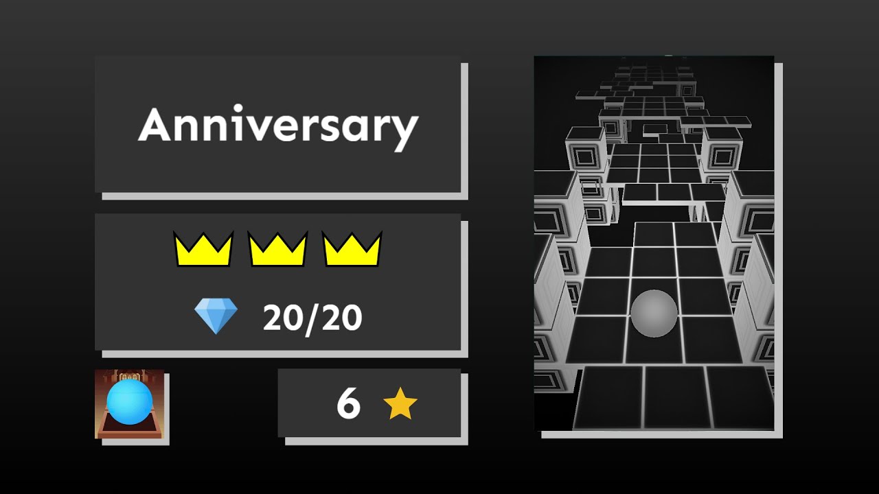 Anniversary by sinerack & Unsent1mental | Rolling Sky Remake