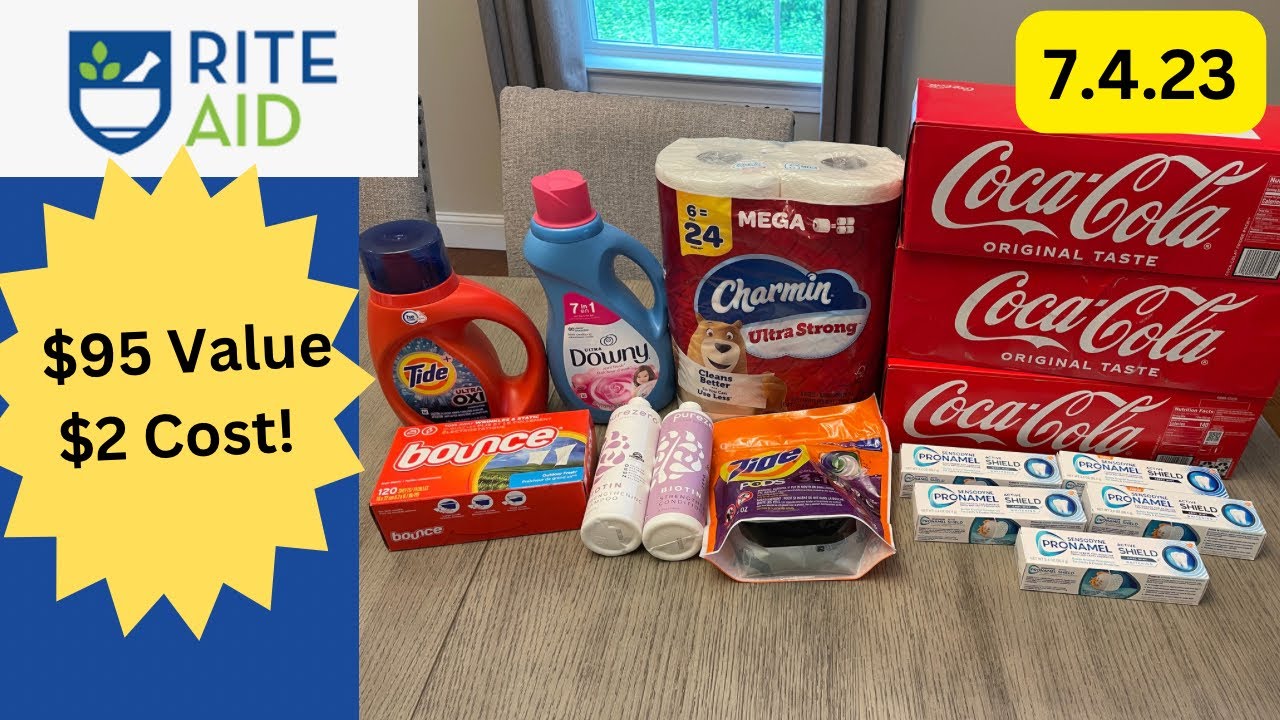 Rite Aid Deals Part 3!!  Even More great deals MM Scenario and Cheap Coke #riteaiddeals