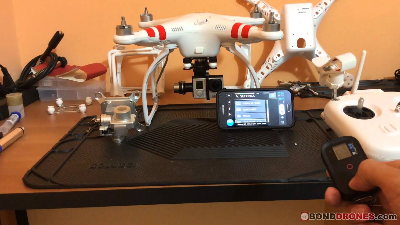 Phantom 2 Vision Pus ( ZENMUSE GOPRO VISION APP MOD )
