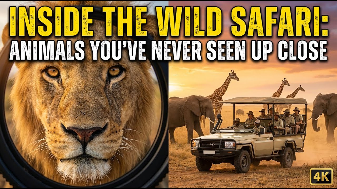 Inside the Savanna: A Cinematic Journey Through Wildlife