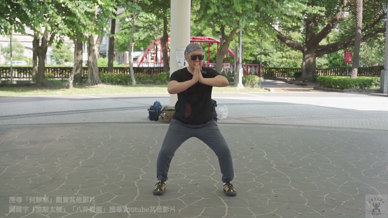 【何靜寒老師】【20221001(01)】騎馬步裡掌的力量