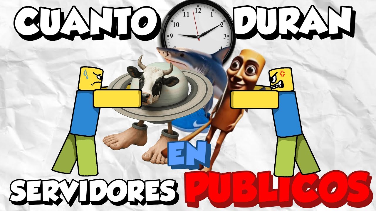 CUANTO TIEMPO DURAN LOS BRAINROTS EN SERVIDORES PUBLICOS? 😢┃ ROBA UN BRAINROT