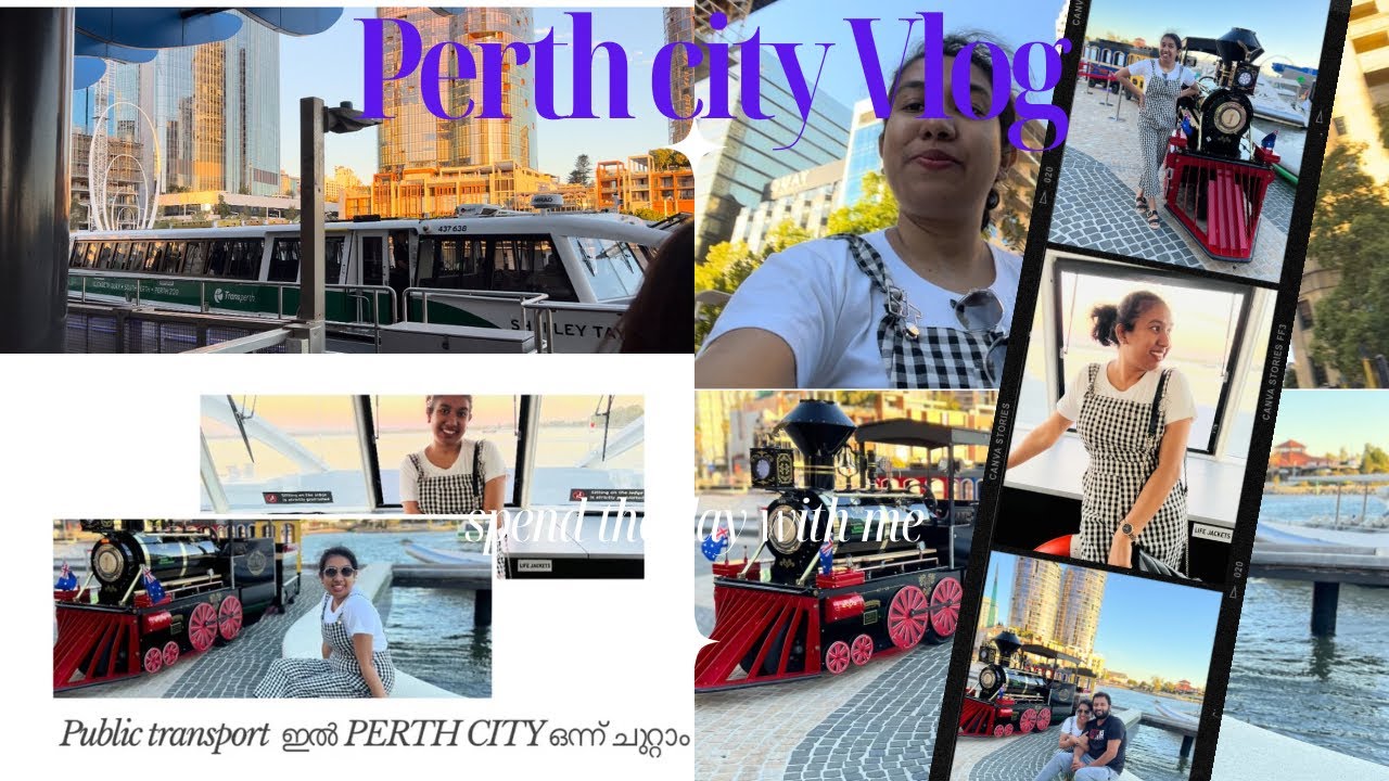 Perth city ഒന്ന്‌ ചുറ്റിയടിക്കാം | Perth Public transport | evening vlog | Malayalam