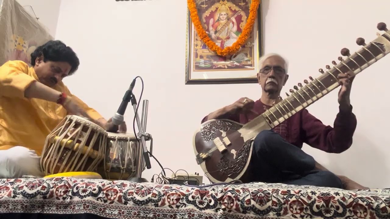 Rag Jogeshwari at Saraswati Puja . Tabla Pandit Badri ji 
