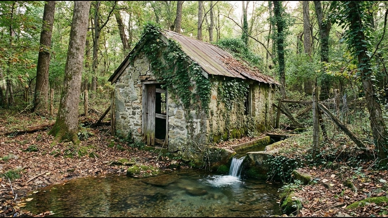 I Turned an Abandoned Spring House into a Luxury Spring House (ASMR)