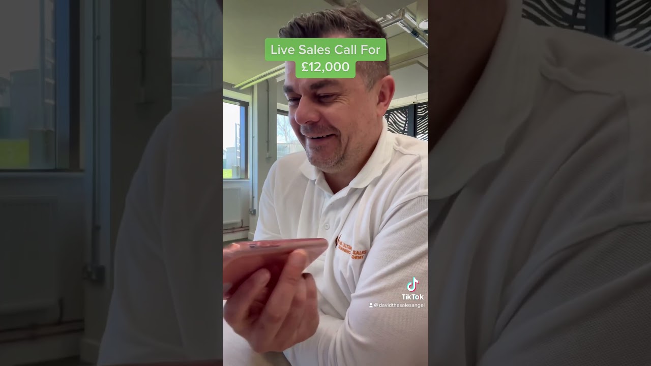 Live sales call for &pound;12,000 p1 rate 1-10 #coldcall #coldcalling #leadgeneration #highticket