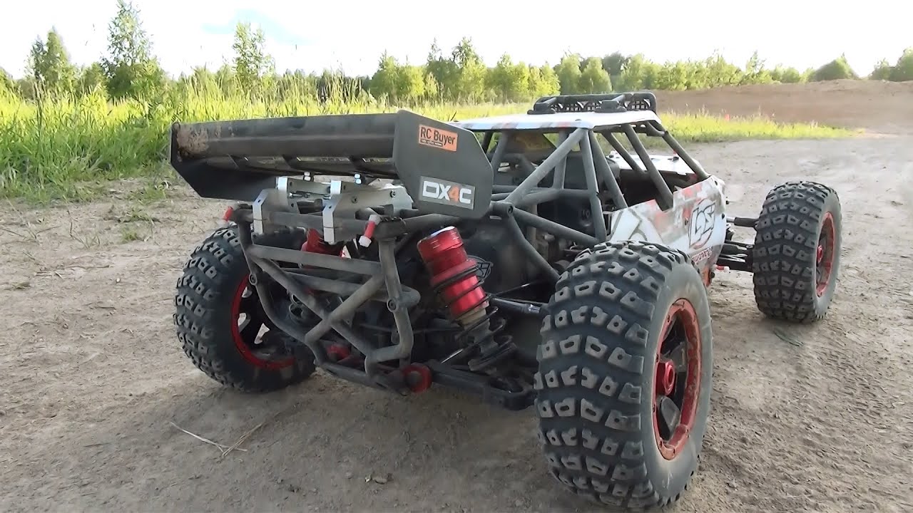 ВРЕМЯ НА ТРЕКЕ №6 и максималка ... Бензиновая радиоуправляемая модель Losi Desert Buggy XL