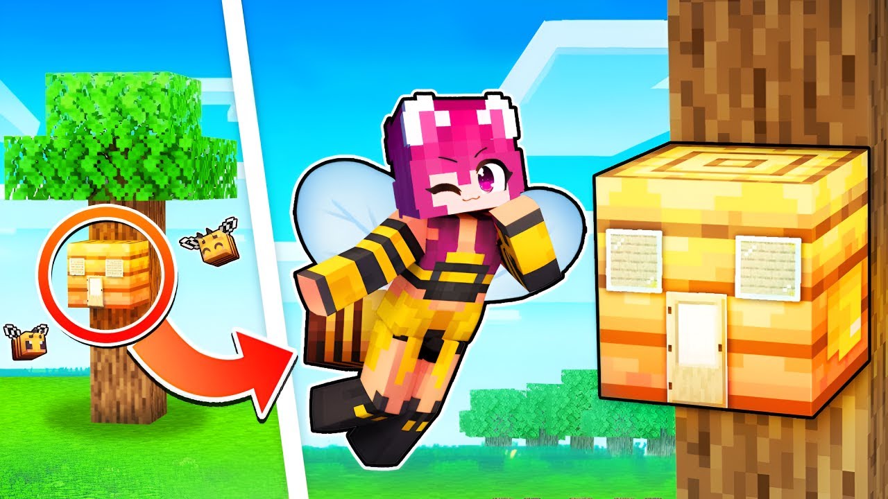 Sunt o ALBINUTA *REA* in Minecraft!