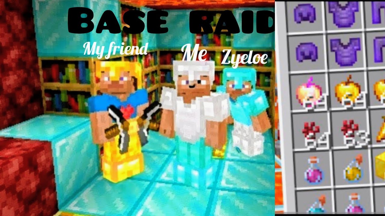 Raiding Rich Bases with ZYELOE in Lifeboat Survival Minecraft 