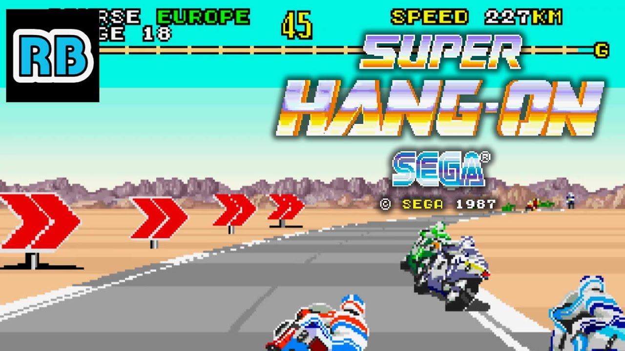 1987 [60fps] Super Hang-On Expert ALL