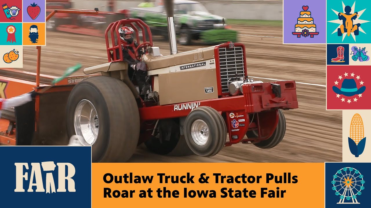 Outlaw Truck & Tractor Pulls Roar at the Iowa State Fair – Fair 2025