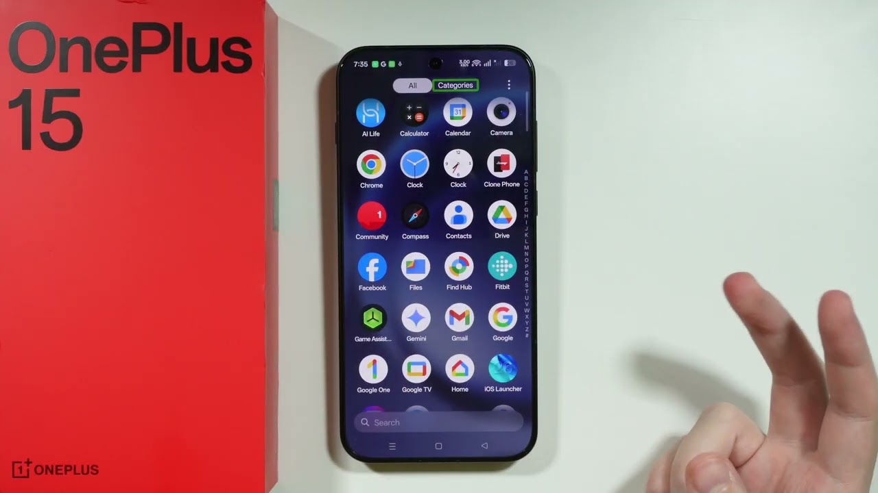 OnePlus 15: как отключить TalkBack