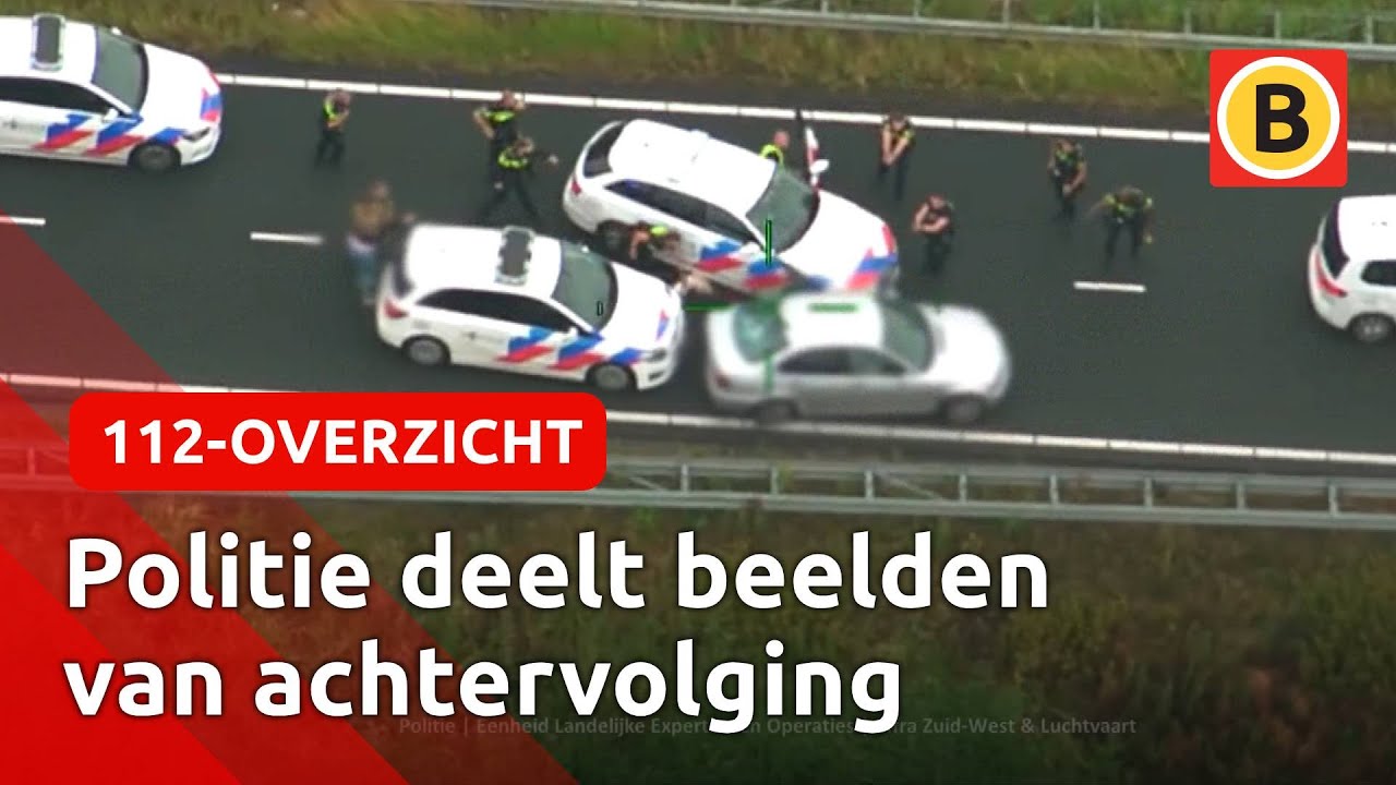 ONTVOERDER slaat op DE VLUCHT | 112-overzicht