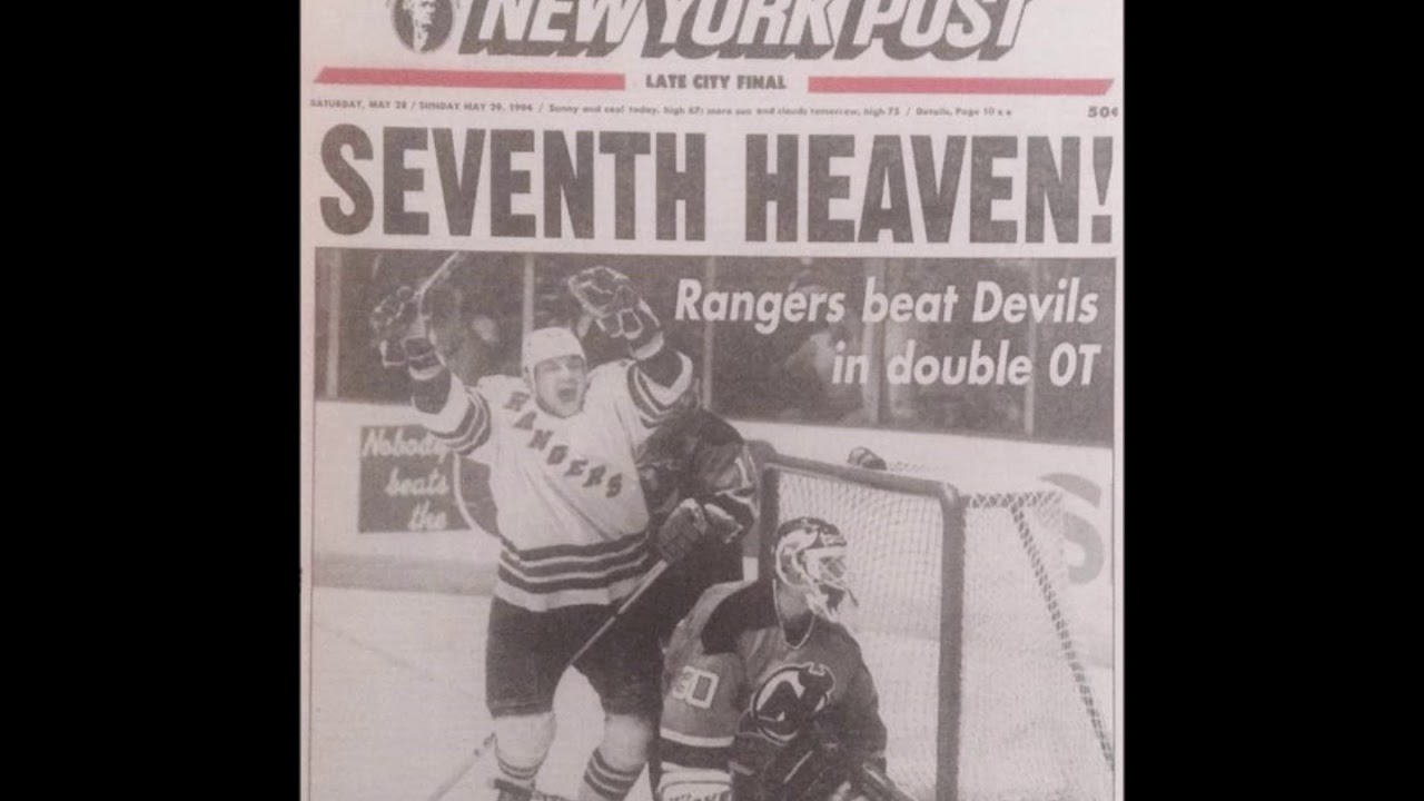 1994-Devils vs  Rangers, Game 7 (Matteau!) (Radio Broadcast)