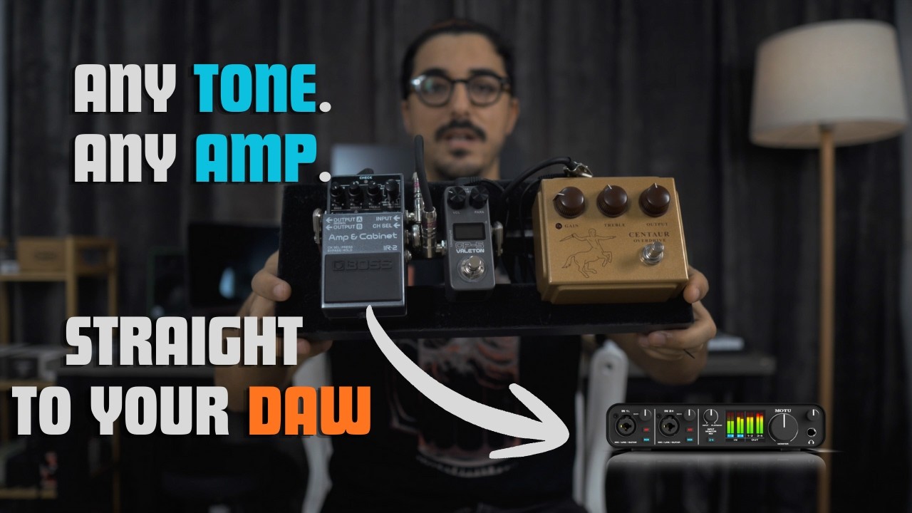 ANY Tone. ANY Amp. Straight to Your DAW (No Real Amp Needed)