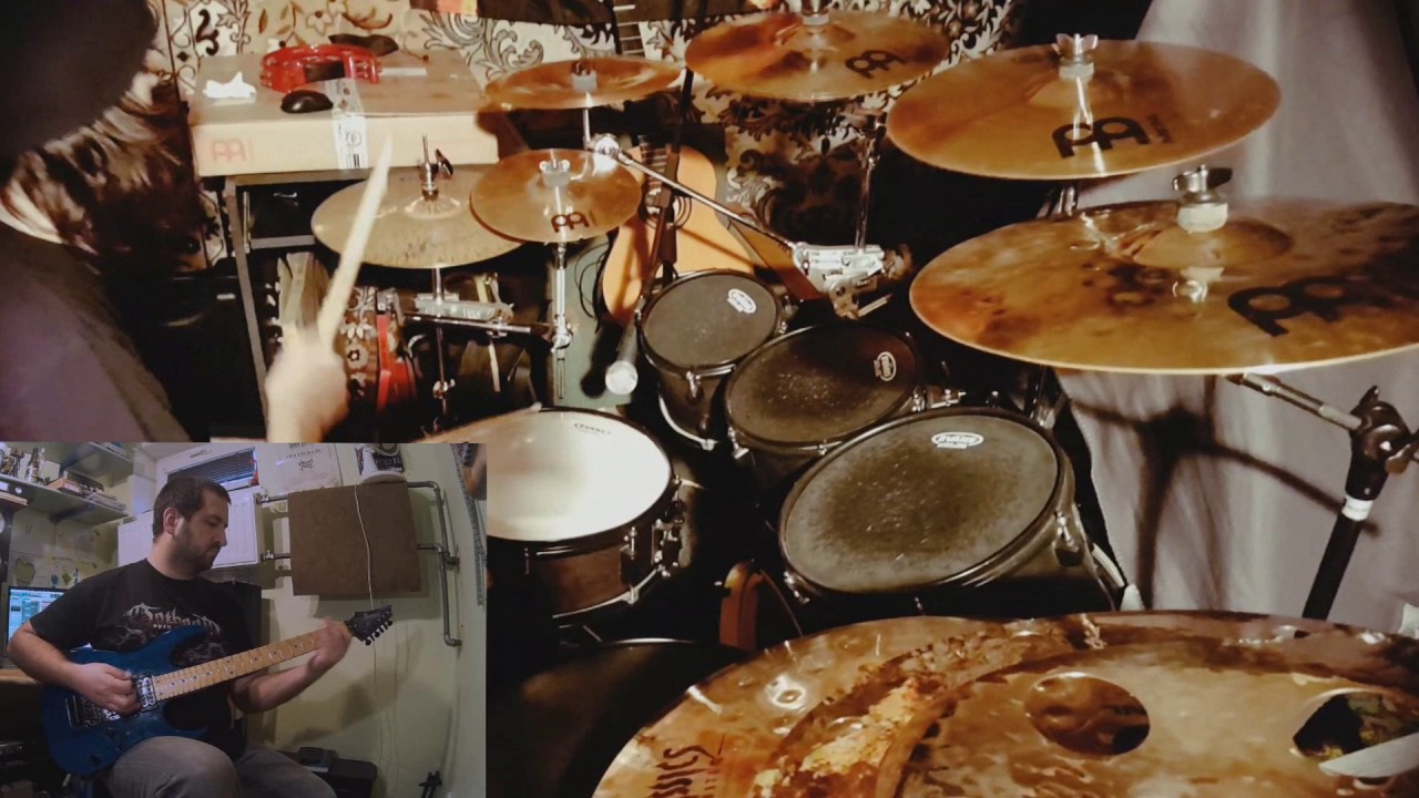 Obliterate-Human parasite (Mathew & Ivin drum/guitar playthrough)