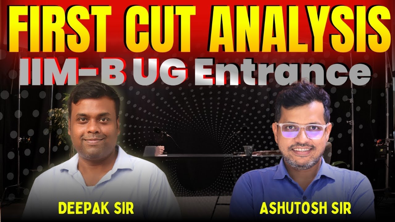 IIM Bangalore UG Entrance Exam Cut-off Analysis | First Impressions