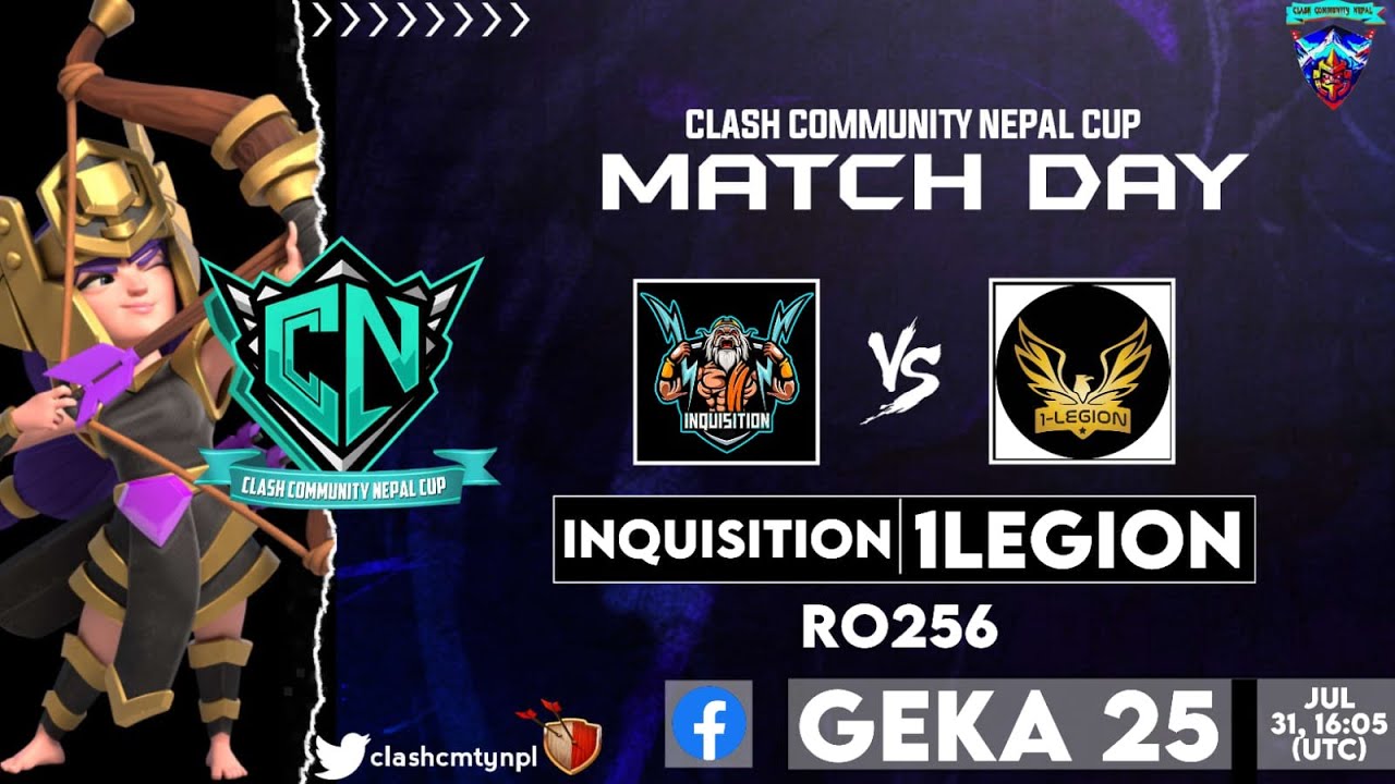 Tournament Global COC - INQUISITION VS 1LEGION ( CCNC ) - Clans of Clans