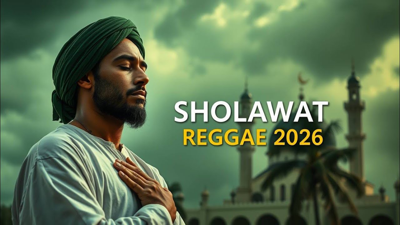 SHOLAWAT REGGAE TERBARU 2026 🌿 Musik Islami Santai Penyejuk Jiwa - ALLAH KARIM - AL HIJROTU#trending