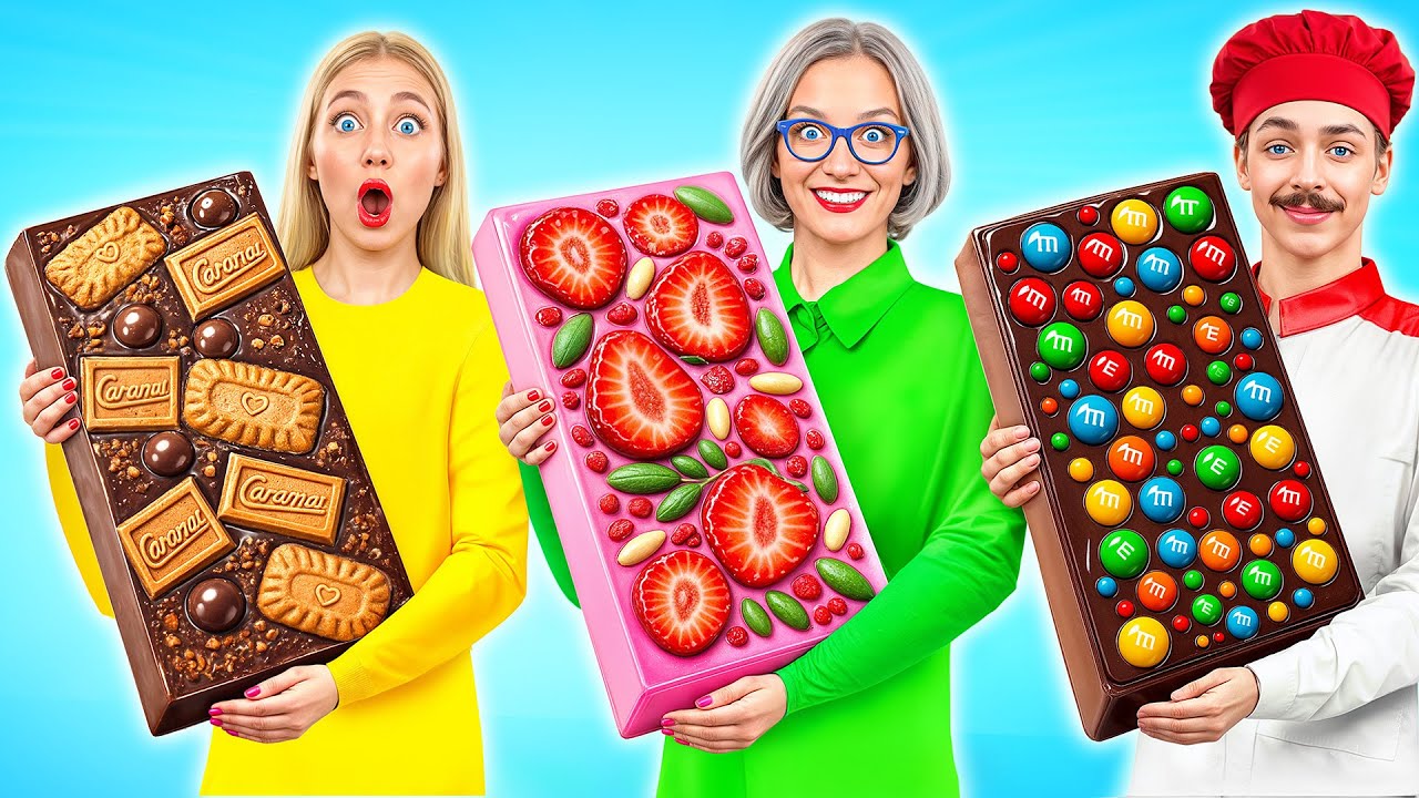 Кулинарный Челлендж: Я против Бабушки | Крутые Трюки с Едой от Multi DO Joy