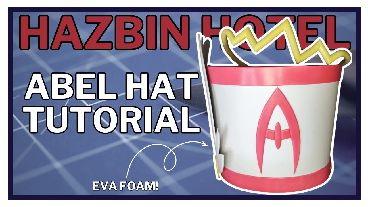 Hazbin Hotel - Abel Hat Tutorial for your cosplay!