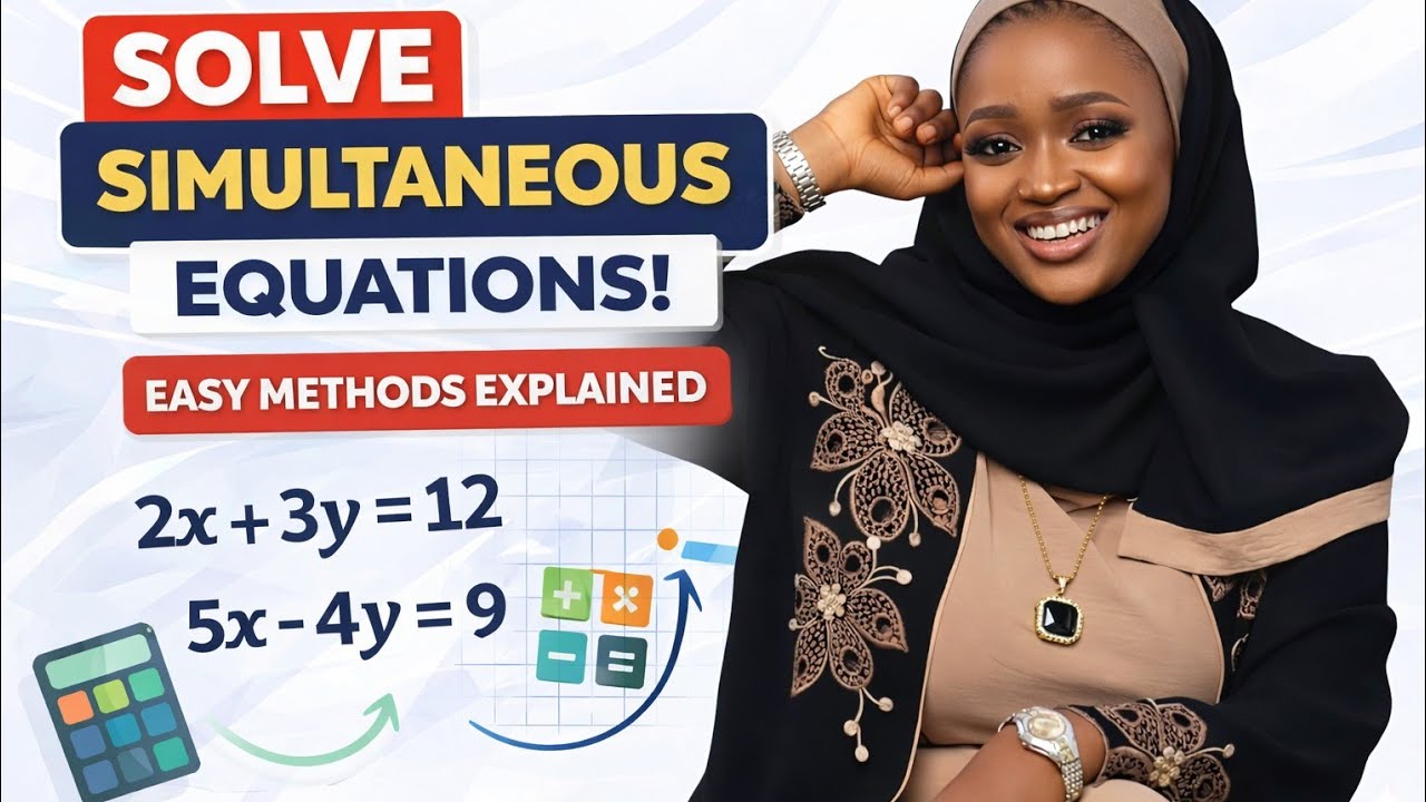 Solve Simultaneous Equations! | Easy Methods Explained #goviral 