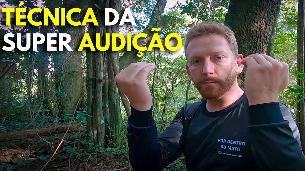 Técnica da Super Audição para Encontrar Água na Selva