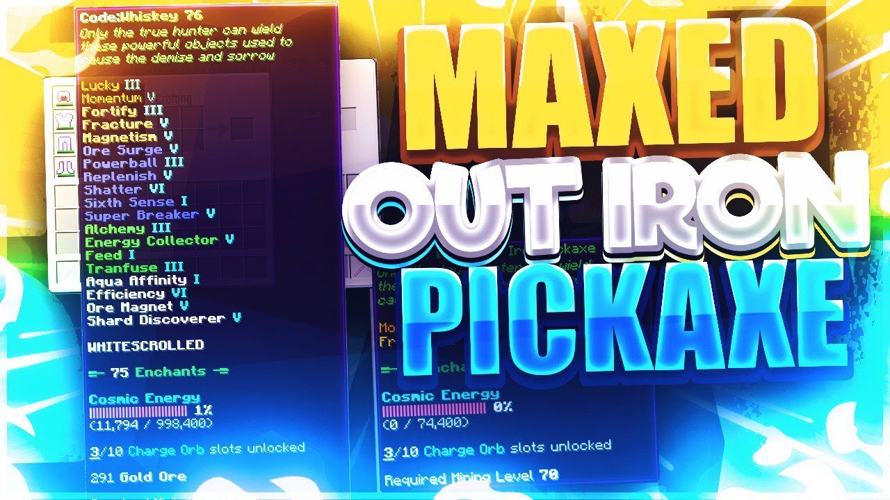 Wait I spent how much NRG on an Iron Pickaxe? | Cosmic Prisons | Ep. 6