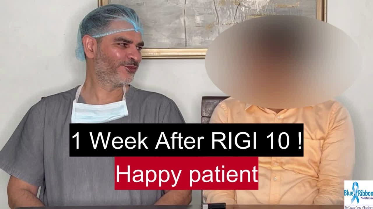 1 Week After Penile Implant Surgery | happy patient after RIGI 10