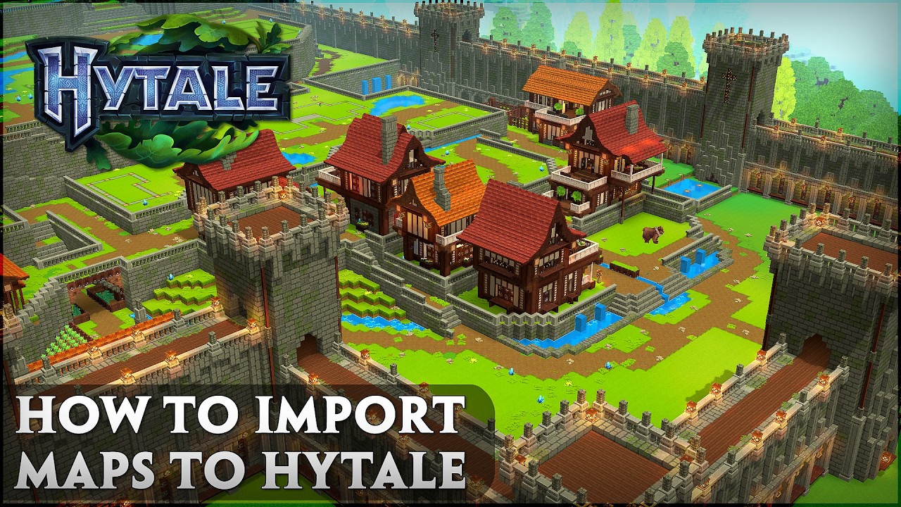 Как импортировать карты в Hytale (вручную)
