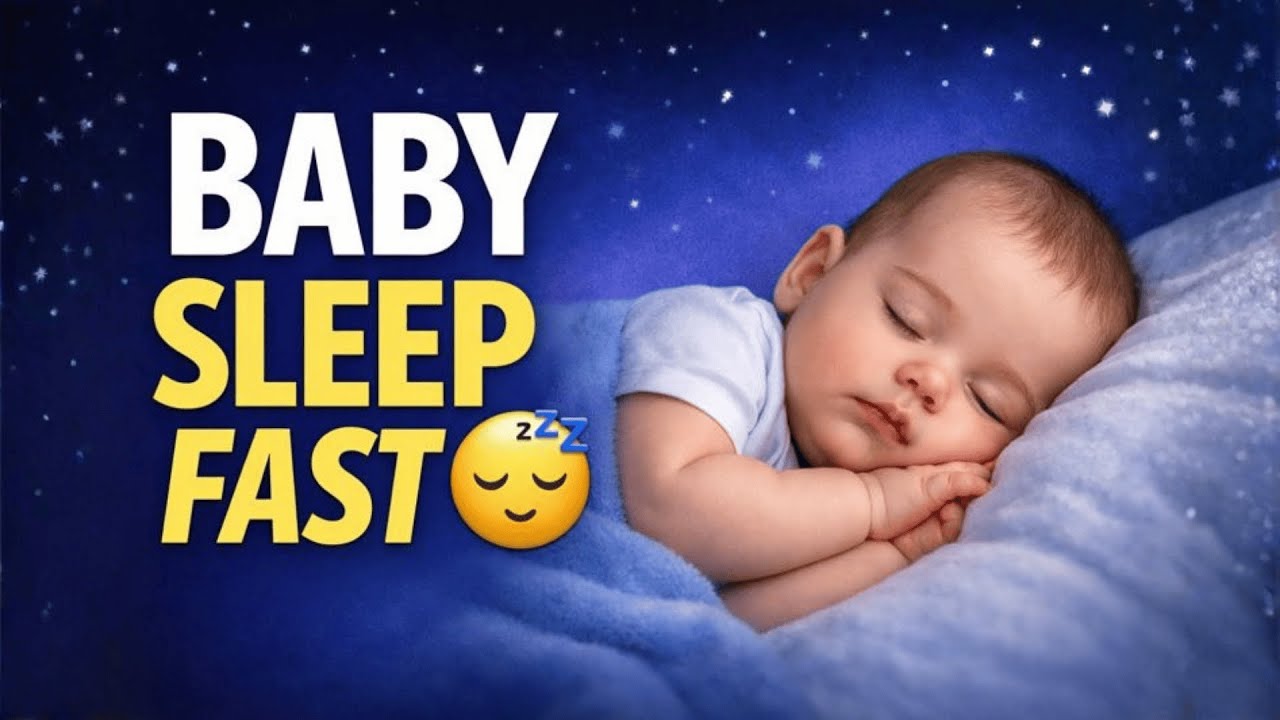 😴 Baby Sleep Music – 30 Minutes Deep Sleep Lullaby 🌙 | Gentle & Calming