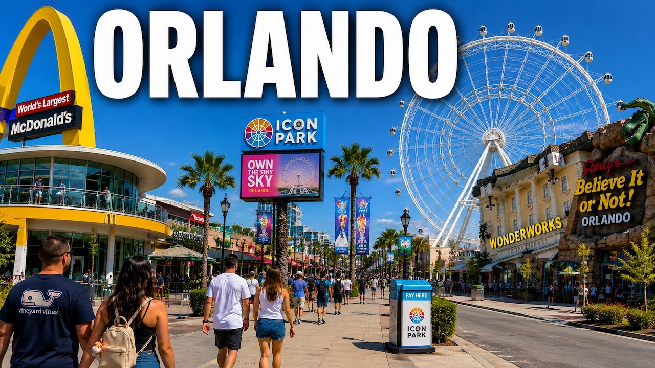Orlando Walking Tour | International Drive, ICON Park & More